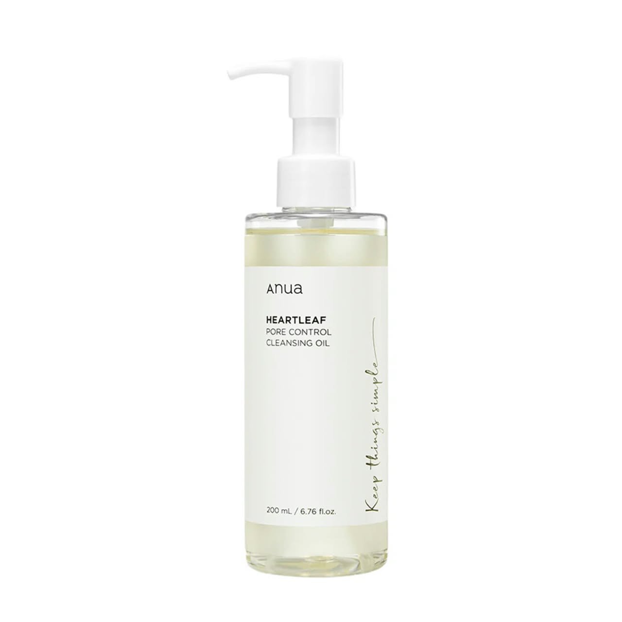 anua heartleaf pore control cleansing oil